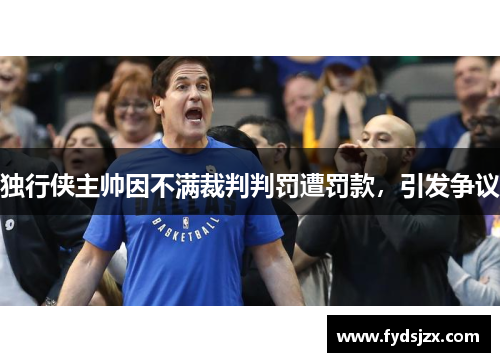 独行侠主帅因不满裁判判罚遭罚款，引发争议